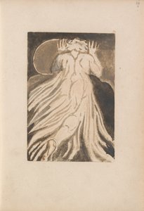 Den første boken til Urizen, plate 28 (Bentley 27) av William Blake