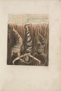 Den første boken til Urizen, plate 7, 