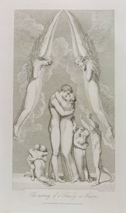 The Meeting of a Family in Heaven, pl.4, illustrasjon fra 