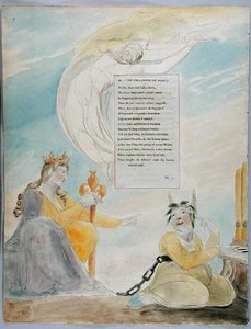 'The Progress of Poesy', design 48 fra 'The Poems of Thomas Gray' av William Blake