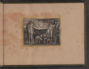 Thenot og Colinet, 1821. av William Blake