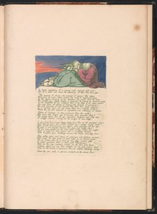 Visions of the Daughters of Albion, Plate 10, In happy copulation . . . . av William Blake