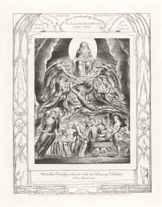 Da den Allmektige ennå var med meg, Da mine barn var om meg av William Blake