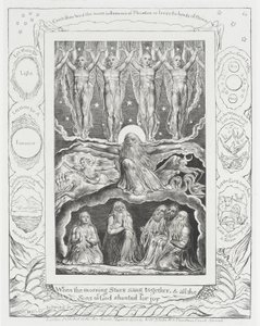 Da morgenstjernene sang sammen av William Blake