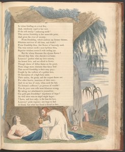 Young's Night Thoughts, side 37, "Kjærlighet og bare kjærlighet er lånet for kjærlighet" av William Blake