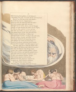 Young's Night Thoughts, side 57, "Bever hver slurk, så døden ikke skal rive bollen" av William Blake