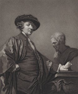 Sir Joshua Reynolds, ridder, 1811. av William Bond