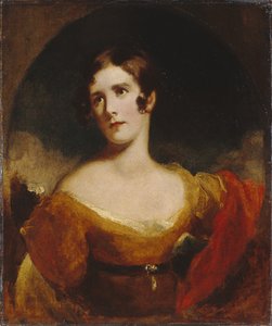 Miss Eliza Calvert (olje på lerret)