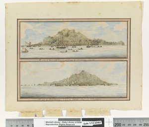 Opp. s. 276. `NE. siden av Hummock Island, utenfor Sn-enden av Mindanoo. august 1791