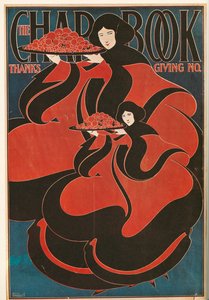 Will H. Bradley: The Chap Book, Thanksgiving Number, USA (fargelitografi)