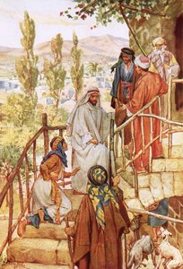 Jesus tester troen til en kvinne av William Brassey Hole