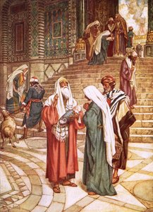 Barnet Jesus brakte til templet og anerkjent av Simeon som frelseren av William Brassey Hole