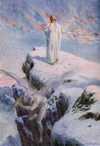 Jesu fristelse - Bibelen av William Brassey Hole