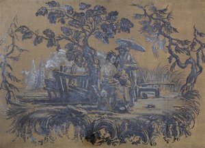 Chinoiserie (olje på lerret)