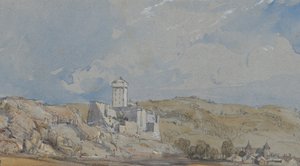 Lourdes slott, 11. juli 1836. av William Callow