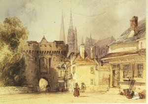 Guillaume-porten, Chartres av William Callow