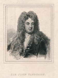 'Sir John Vanburgh', 1830. av William Camden Edwards