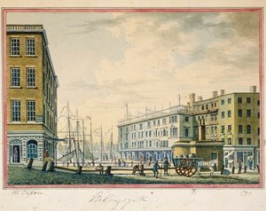 Billingsgate Market, London, 1799 av William Capon