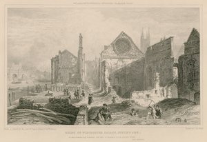 Ruinene av Winchester Place, Southwark, London