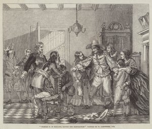 Charles II i Holland, før restaureringen av William Carpenter