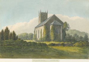 Needwood Church: vannfargemaleri, 1839