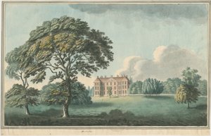 Wrottesley Hall: maleri, nd [1796-1839]