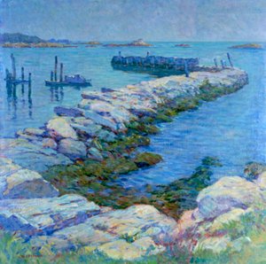 'The Jetty', 1879-1962 av William Chadwick