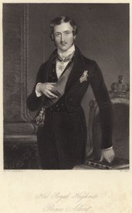 Hans Kongelige Høyhet Prins Albert (gravering) av William Charles (after) Ross
