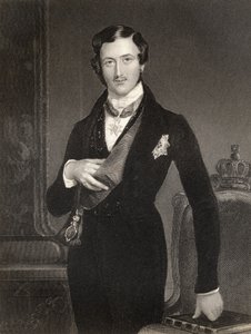 Albert Prince Consort of Great Britain, gravert av W. Holl, fra 