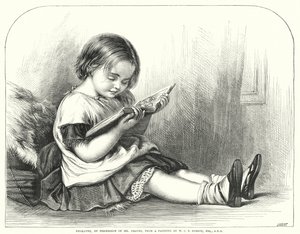 Lesing (gravering) av William Charles Thomas (after) Dobson