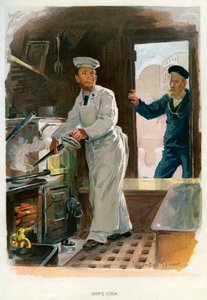 Skips kokk, c1890-c1893