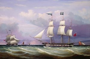 Skipet Helen på 330 tonns register bygget på Greenock i 1819