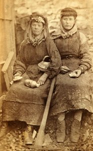 Arbeidere fra Tredegar Iron Works, Wales