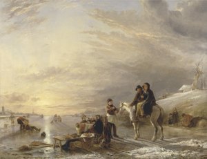 Frostscene av William Collins