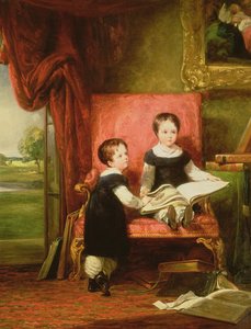 Lord Charles og Lord Thomas Pelham Clinton av William Collins
