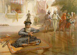 Akali ved den hellige tanken, Amritsar, fra 