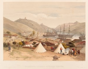 ?Balaklava ser mot havet?, 1855 av William Crimea Simpson