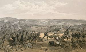 Slaget ved Tchernaya, 16. august 1855 av William Crimea Simpson