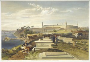 Hospital and Cemetery, Scutari, tallerken fra 