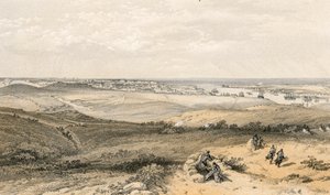 Sewastopol von Osten, oder äußerster rechter Flügel des englischen Angriffs