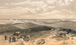 Sebastopol fra baksiden av de engelske batteriene av William Crimea Simpson