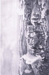 Sevastopol: En varm dag på batteriene, illustrasjon fra British Battles on Land and Sea, 1915 av William Crimea Simpson