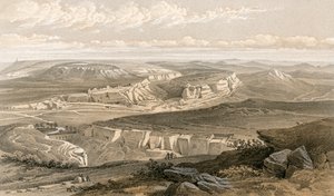Ruinene av Inkermann og City of Caverns av William Crimea Simpson