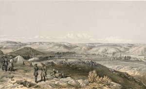Tchernaya-dalen, ser nordover av William Crimea Simpson