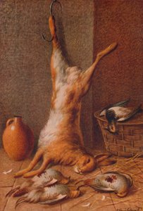 Stilleben Hare, c1895 av William Cruikshank