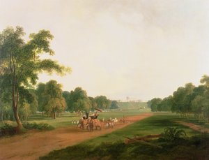 Et jaktparti i India av William Daniell