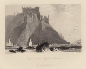 Culzean Castle i Ayrshire i Skottland av William Daniell