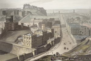 Edinburgh, fra Calton Hill, fra 