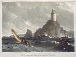 Langskipsfyret i Lands End, Cornwall, fra bind I av 