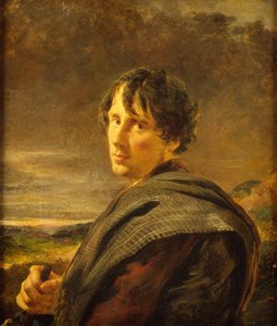 Selvportrett, ca. 1852 (olje på lerret)